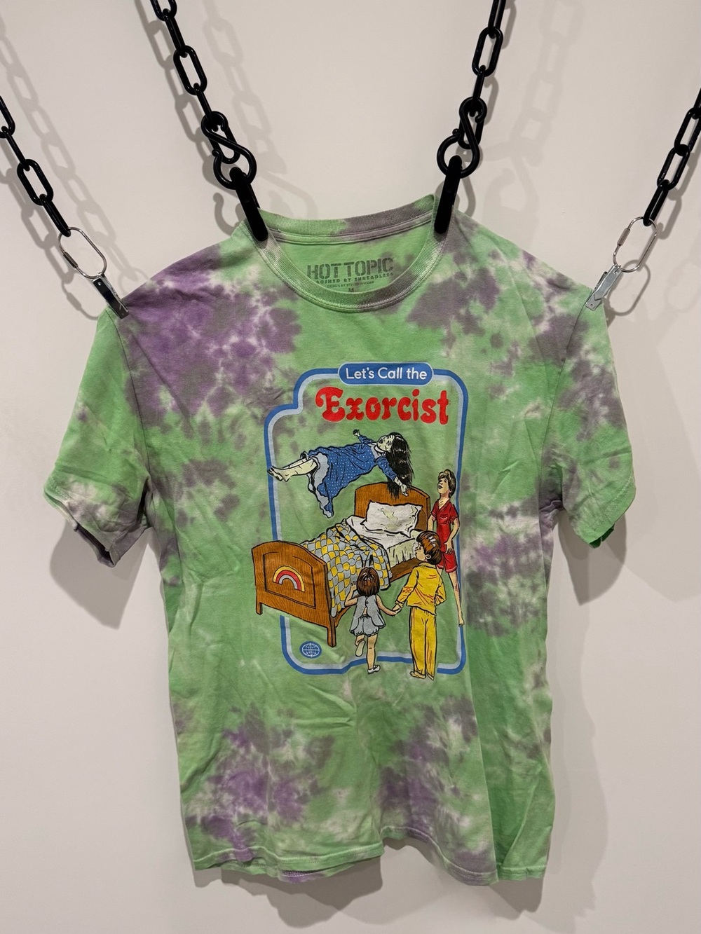 Hot Topic Steven Rhodes 'Let’s Call the Exorcist' Tee